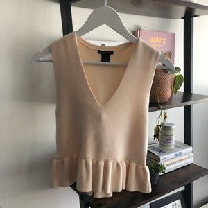 Club Monaco 97% Merino Wool Top